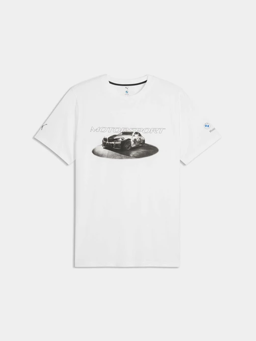 Футболки и поло PUMA Bmw Mms Ess Graphic Tee модель 637188 Фото