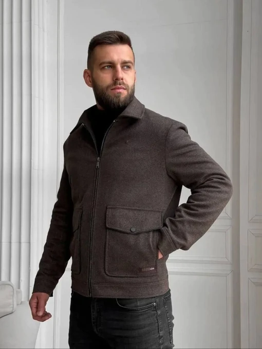 Пальта та плащі D&V couture модель 122-DLV-BRN Фото