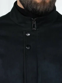 Куртки и дубленки D&V couture модель 128-DLV-BLCK Фото