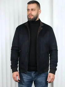 Куртки и дубленки D&V couture модель 128-DLV-BLCK Фото