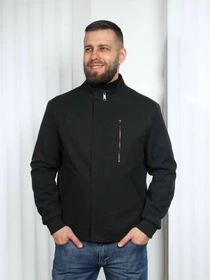 Куртки и дубленки D&V couture модель 129-DLV-BLCK Фото