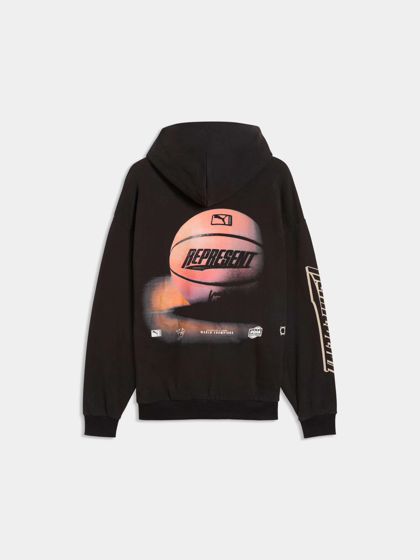 Худи и свитшоты PUMA Represent Ls Hoodie модель 635797 Фото