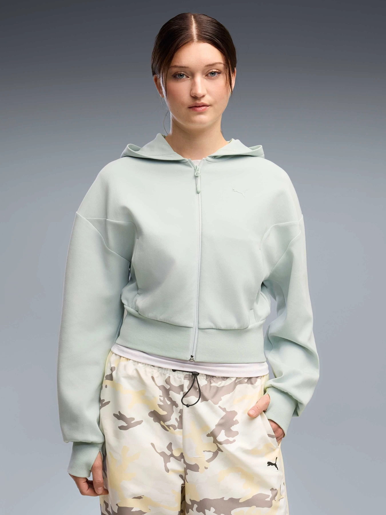 Худи и свитшоты PUMA Tech Sense Fz Hoodie Dk модель 634571 Худи и свитшоты PUMA Tech Sense Fz Hoodie Dk модель 634571 Фото