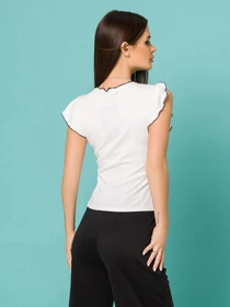 Сорочки ISSA Plus модель SA-386_white Фото
