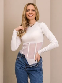 Боди и корсеты ISSA Plus модель 13181_white Фото