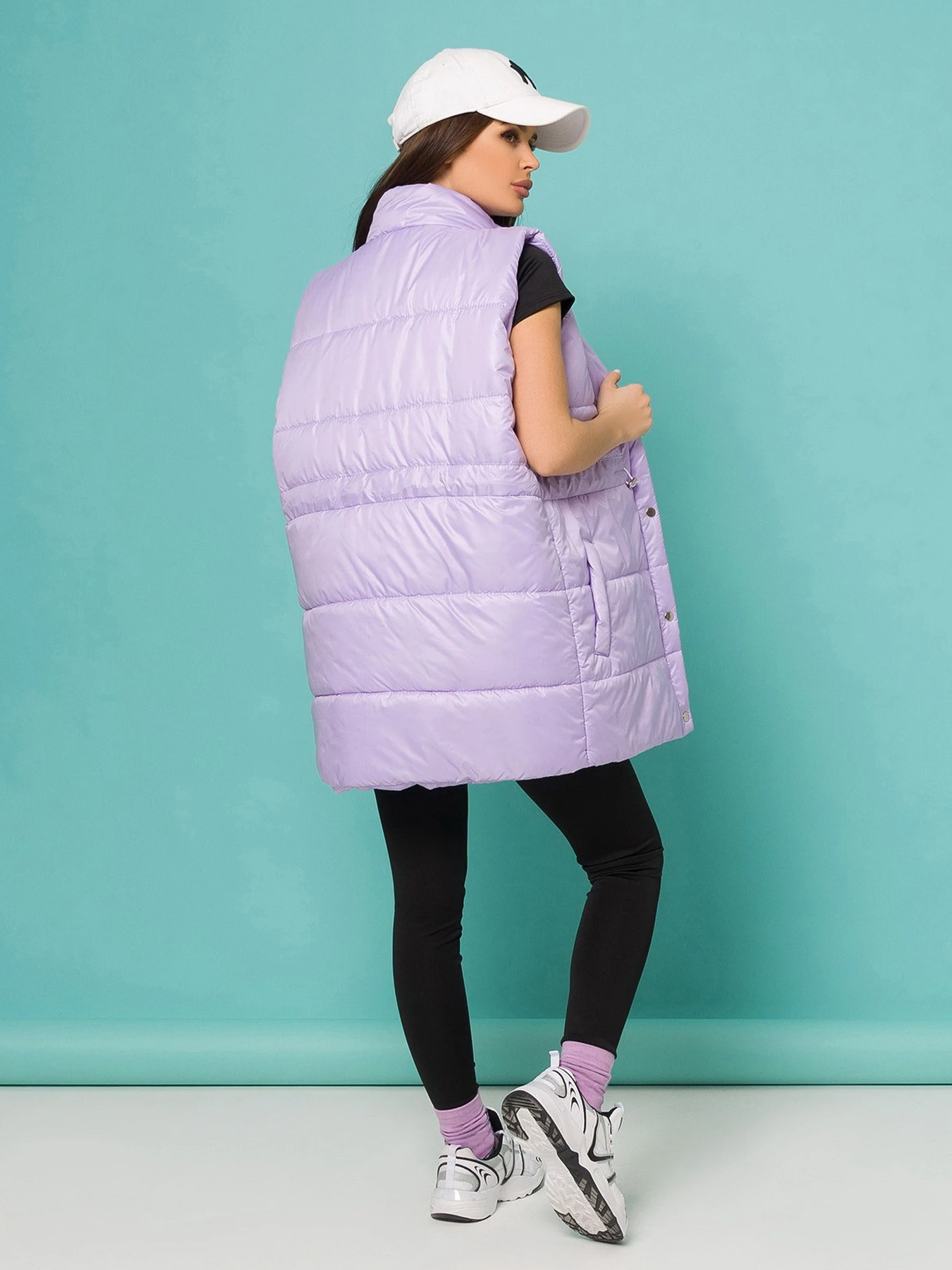 Куртки та дублянки ISSA Plus модель SA-337_lilac Фото