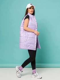 Куртки та дублянки ISSA Plus модель SA-337_lilac Фото