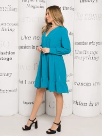 Сукні ISSA Plus модель 13180_turquoise Фото