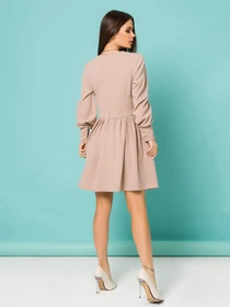 Сукні ISSA Plus модель 13187_beige Фото