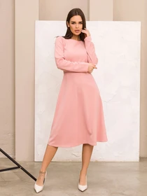 Сукні ISSA Plus модель 13194_розовый Фото