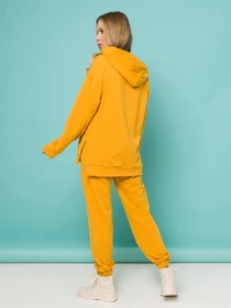 Костюмы ISSA Plus модель 13190_горчичный Фото