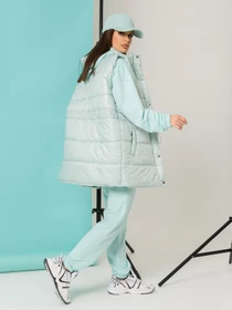 Костюмы ISSA Plus модель SA-383_mint Фото