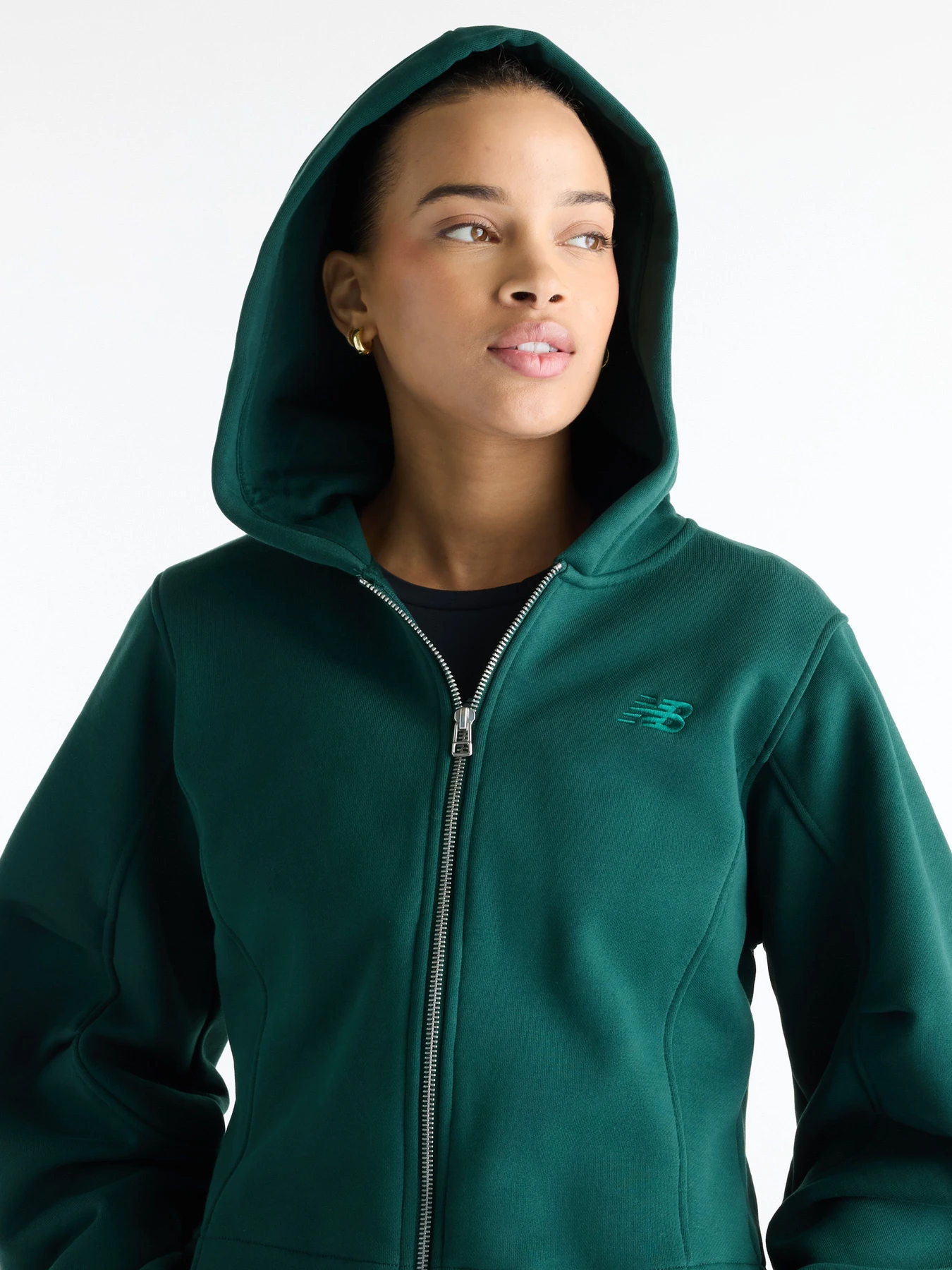 Худи и свитшоты New Balance Athletics Crafted Fleece модель WJ62Y57TNOG Фото