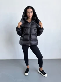 Куртки и дубленки UVENTUM модель Теssa-eva-BLC Фото