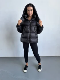 Куртки и дубленки UVENTUM модель Теssa-eva-BLC Фото