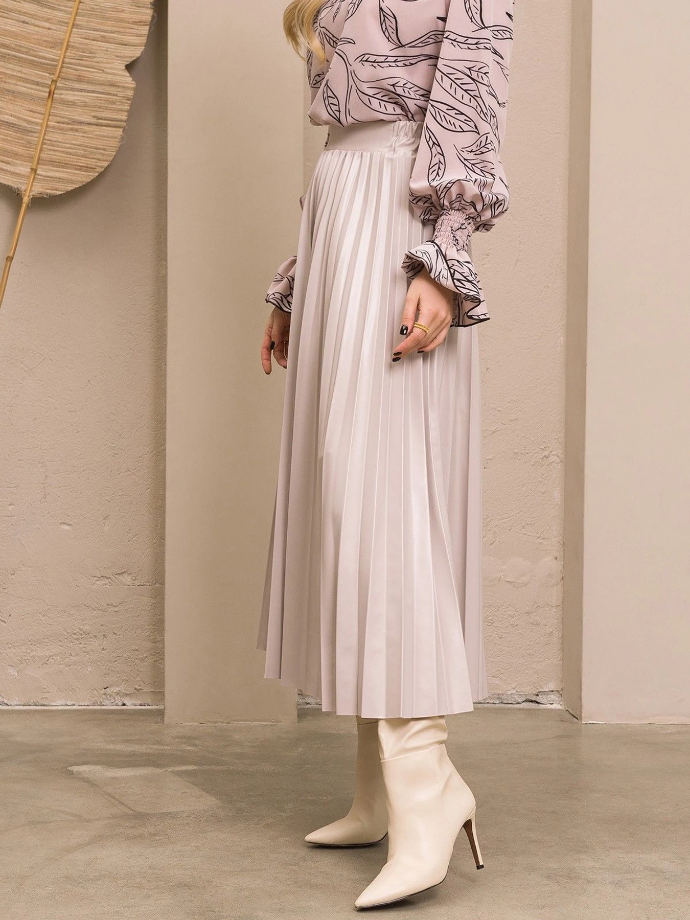 Юбки ISSA Plus модель SA-379_grey Фото