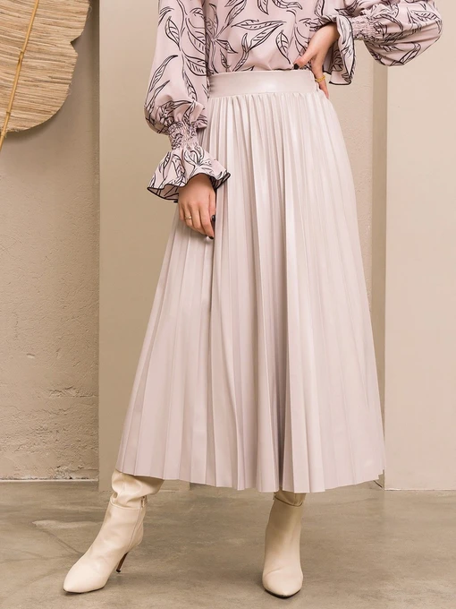 Юбки ISSA Plus модель SA-379_grey Фото