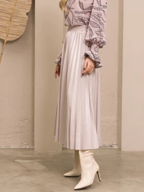 Юбки ISSA Plus модель SA-379_grey Фото