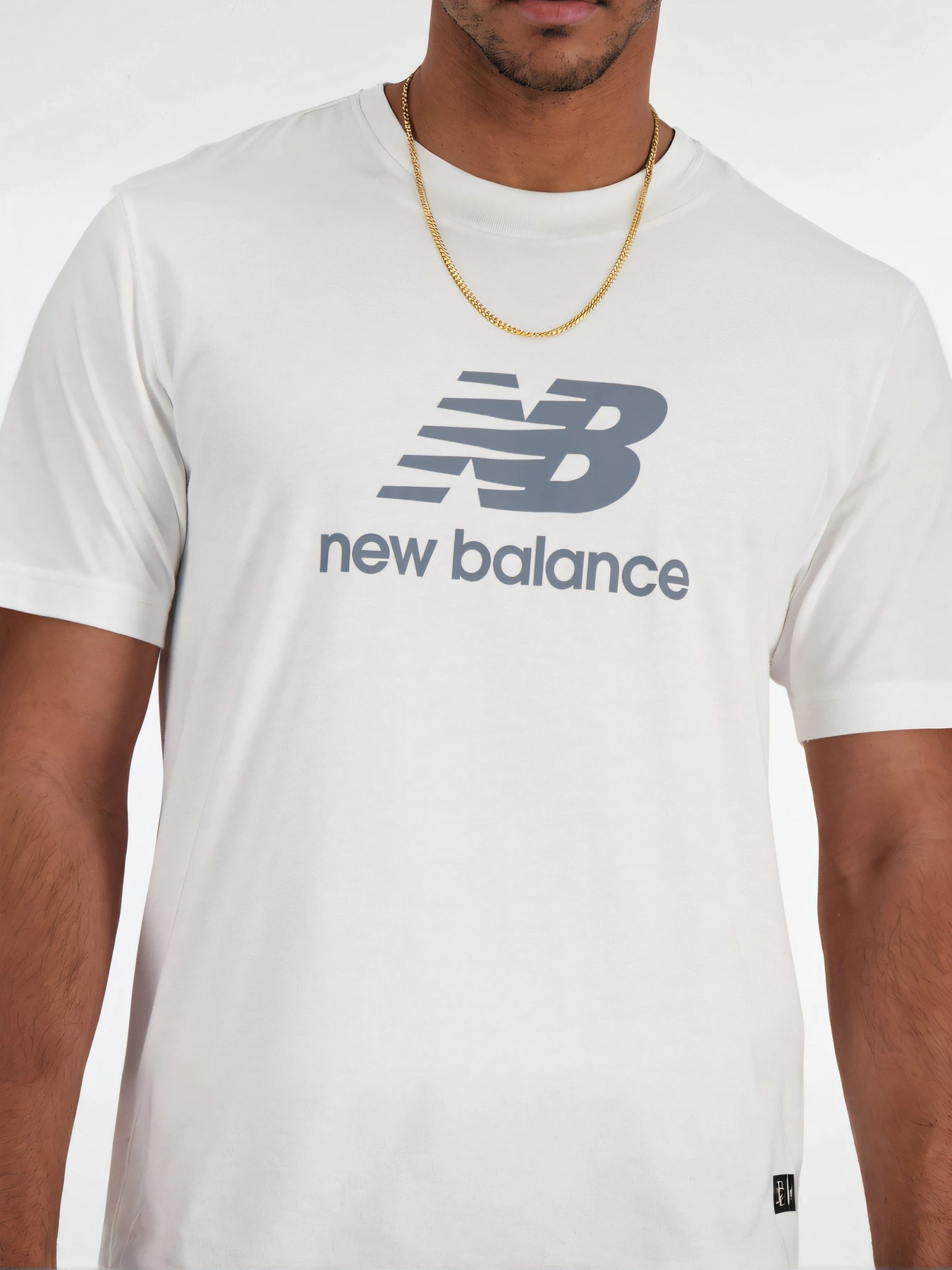 Футболки и поло New Balance Sport Essentials Logo модель MT41502WT Футболки и поло New Balance Sport Essentials Logo модель MT41502WT Фото