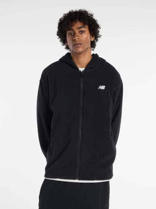 Худи и свитшоты New Balance Polar Fleece модель MJ53800BK Фото