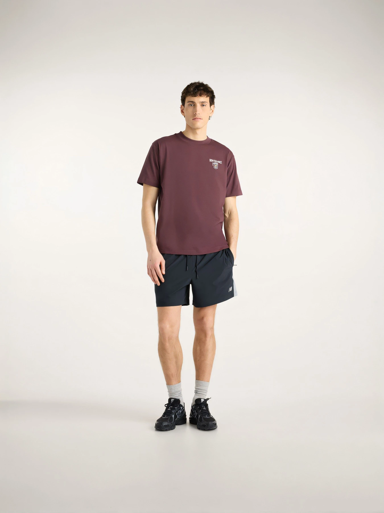 Футболки и поло New Balance модель MT62B9LIYLR Футболки и поло New Balance модель MT62B9LIYLR Фото