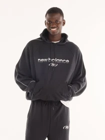 Худи и свитшоты New Balance Trackside French Terry модель MT62W318BK Фото