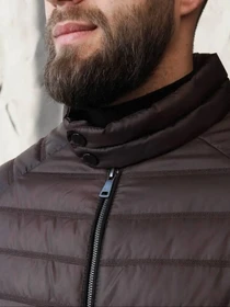 Куртки та дублянки D&V couture модель 138-DLV-brown Фото