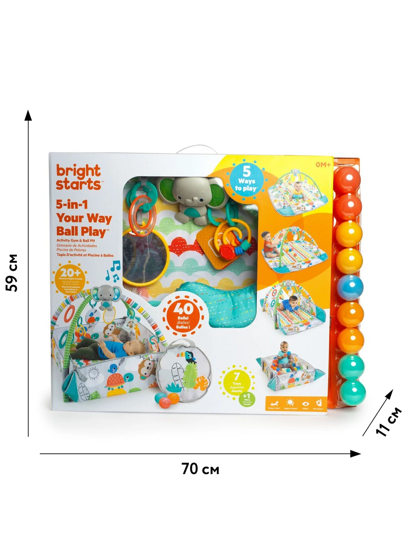 Игрушки для малышей Bright Starts модель 12624 Фото