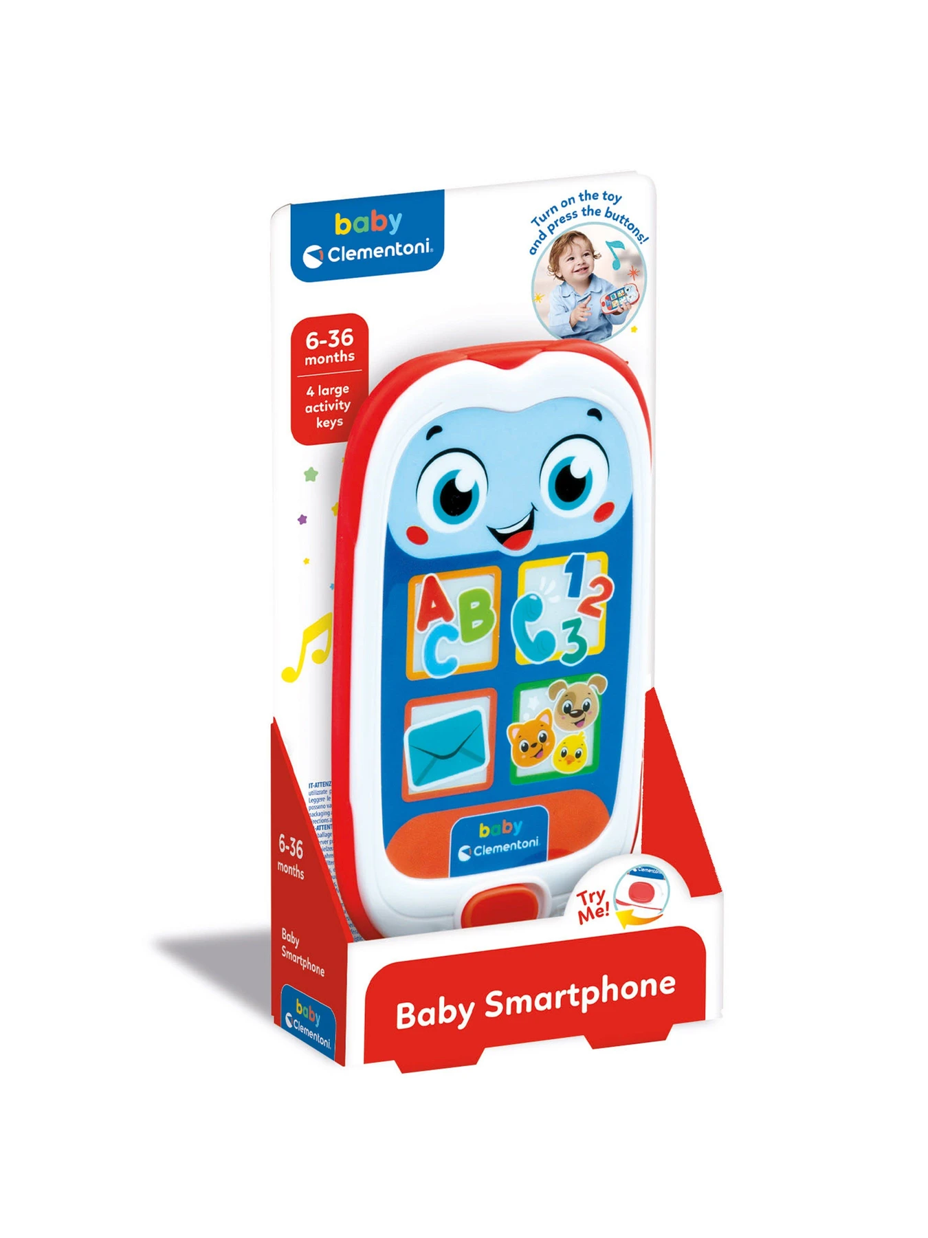 Игрушки для малышей Clementoni модель 17912 Фото
