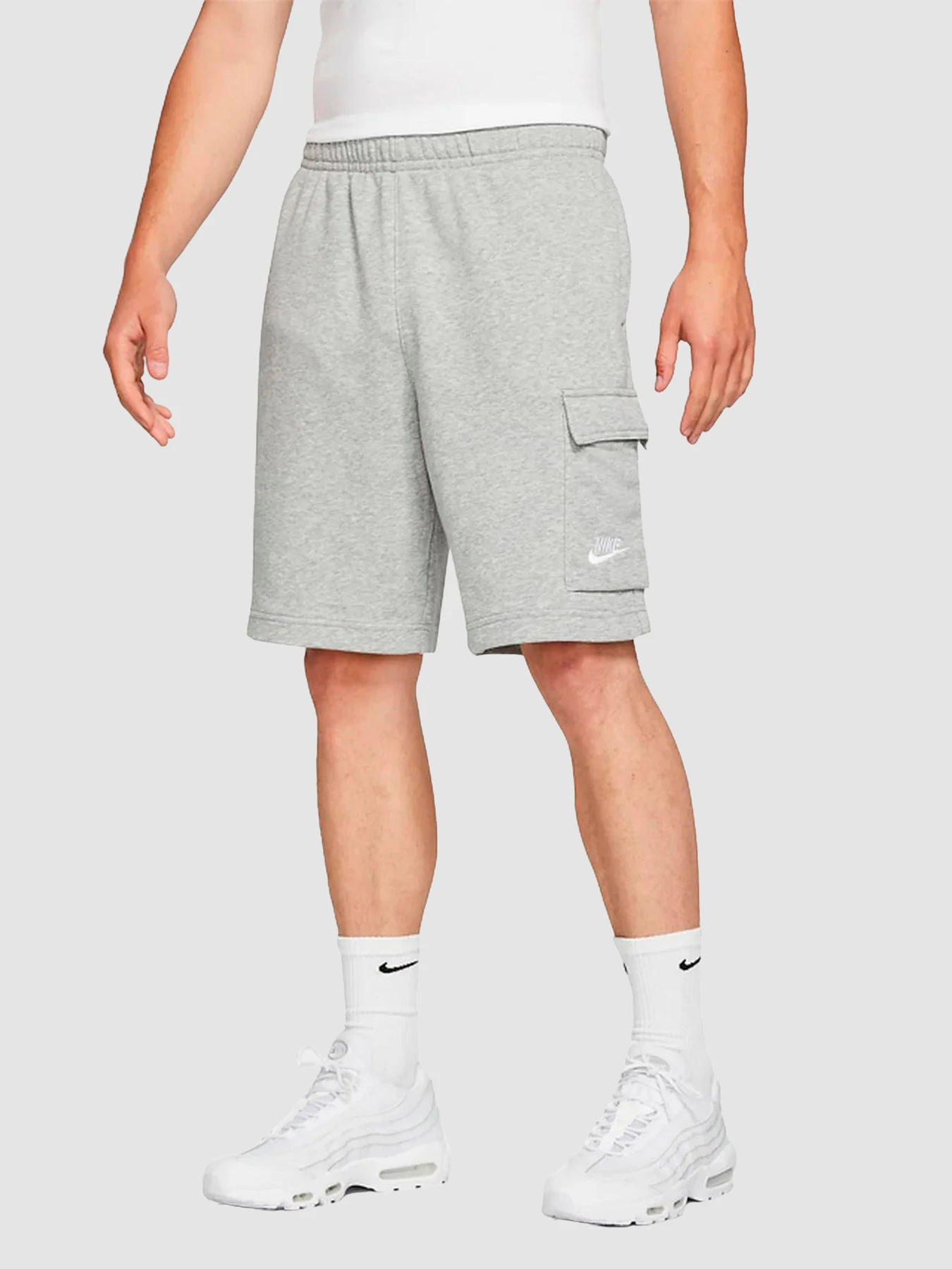 Шорты NIKE Sportswear Club Men's French Terry Cargo модель DD7014-063 Фото