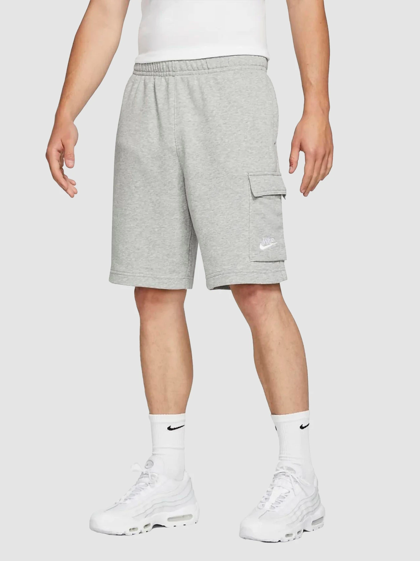 Шорты NIKE Sportswear Club Men's French Terry Cargo модель DD7014-063 Фото