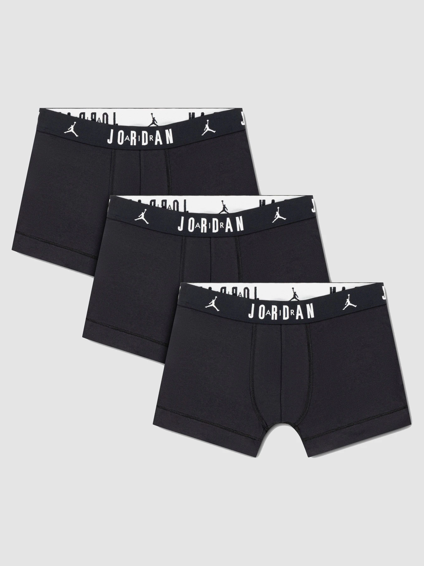Нижнее белье Jordan Jhm Mens 3 Pk Flight Cotton Tru Boxer модель JM0891-023 Фото