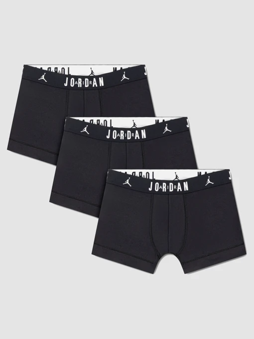 Нижнее белье Jordan Jhm Mens 3 Pk Flight Cotton Tru Boxer модель JM0891-023 Фото