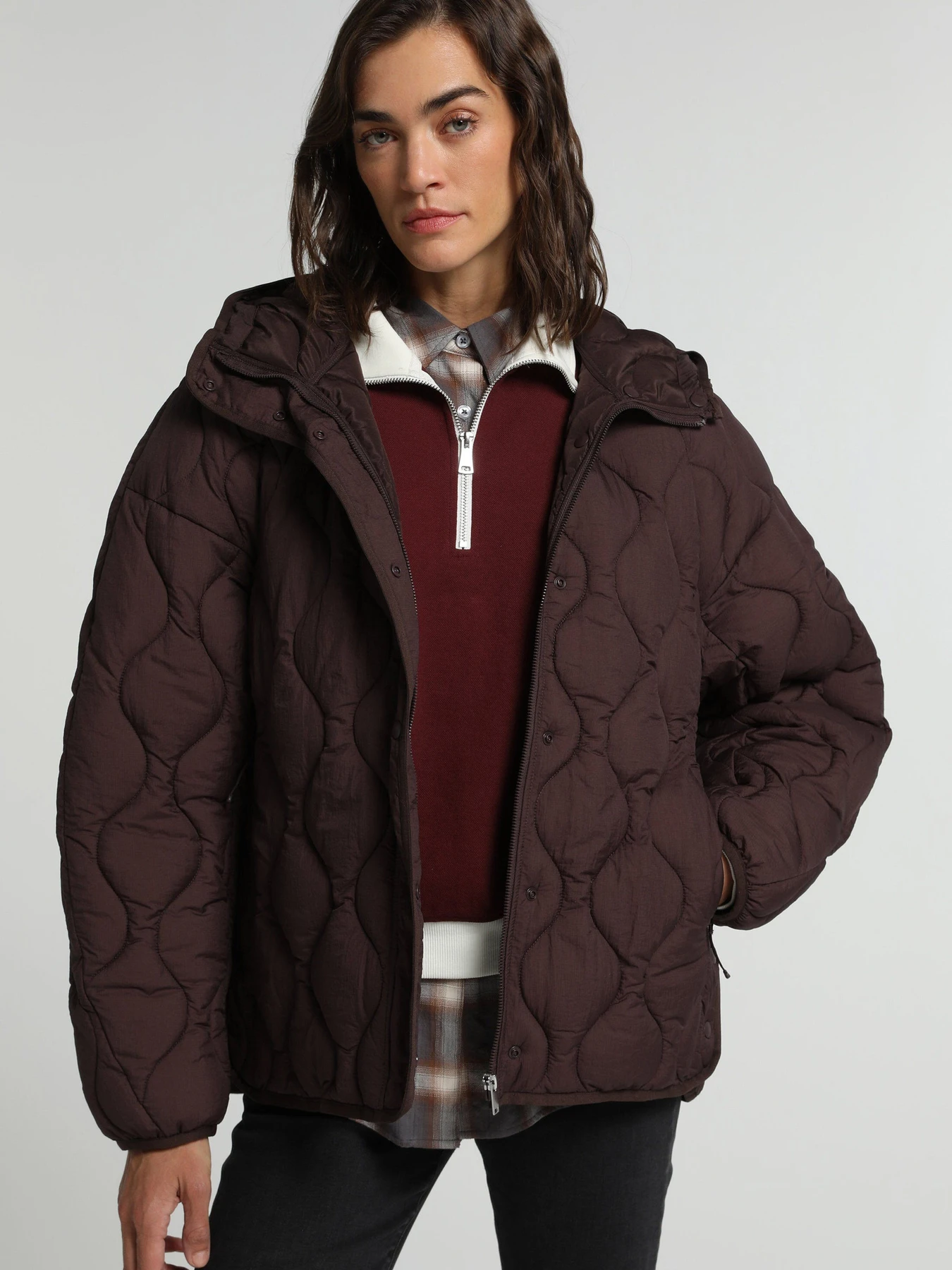 Куртки и дубленки Colin’s модель CL1082044_Q1.V1_BRW Фото