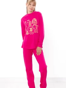 Одяг для дому та сну Носи своє модель 6076-015-33-2-malinovij-sweet-dream Фото