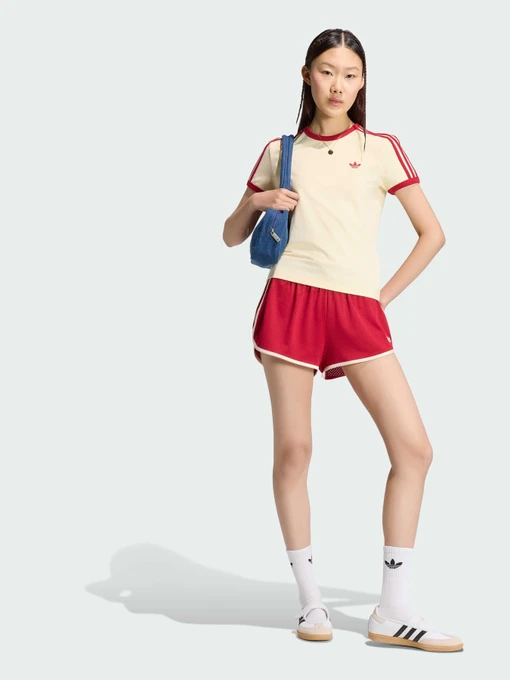Бавовняна Жіноча Футболка adidas 3 Stripes фото 3