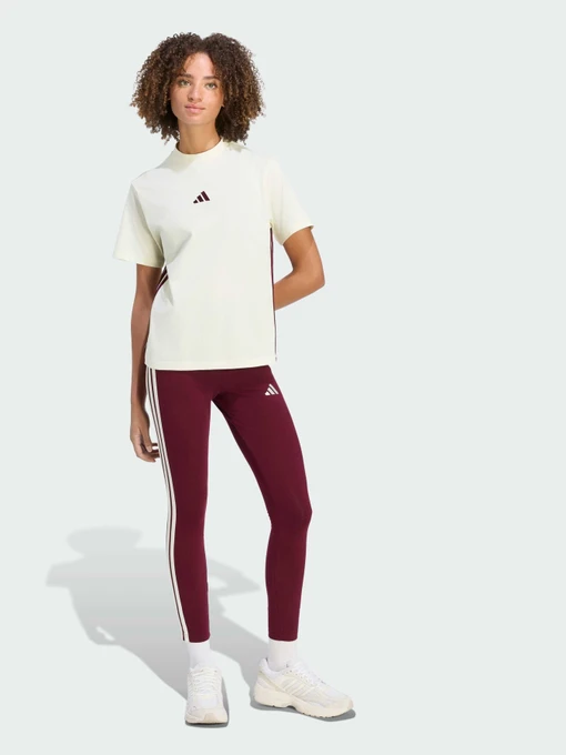 Бавовняна Жіноча Футболка adidas 3 Stripes фото 3