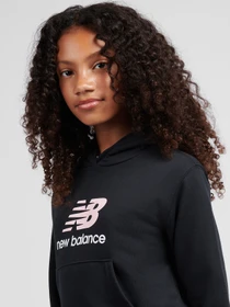 Худи и свитшоты New Balance BB Stacked Logo модель LAKG0270BK Фото