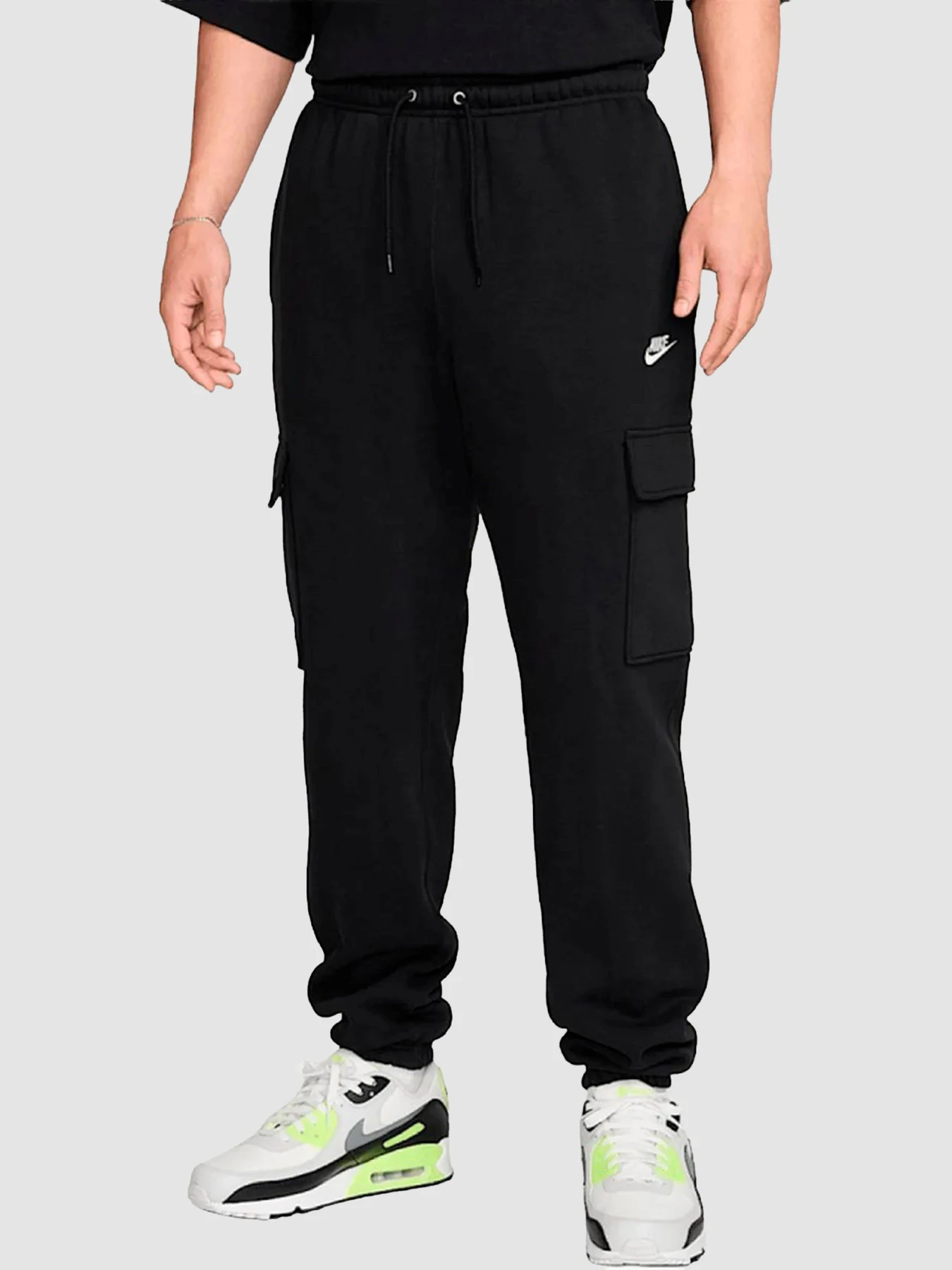 Штани NIKE Club Ft Jogger модель FN3805-010 Штани NIKE Club Ft Jogger модель FN3805-010 Фото