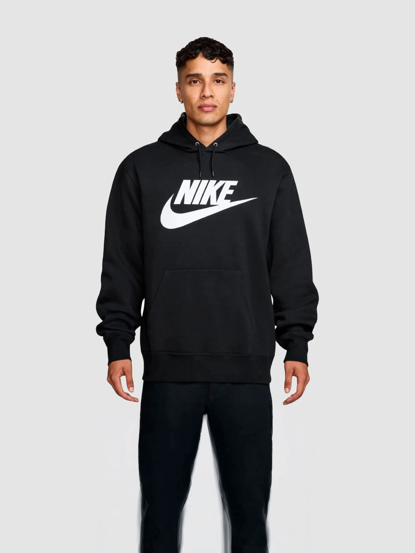 Худи и свитшоты NIKE Club Bb Fz Black модель FN3868-010 Фото